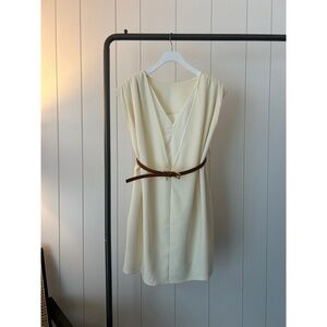 Elegant Cream Dress